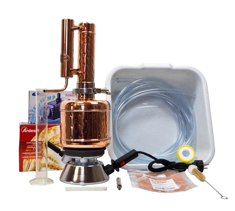 CopperGarden® Destille Alembik 2 Liter