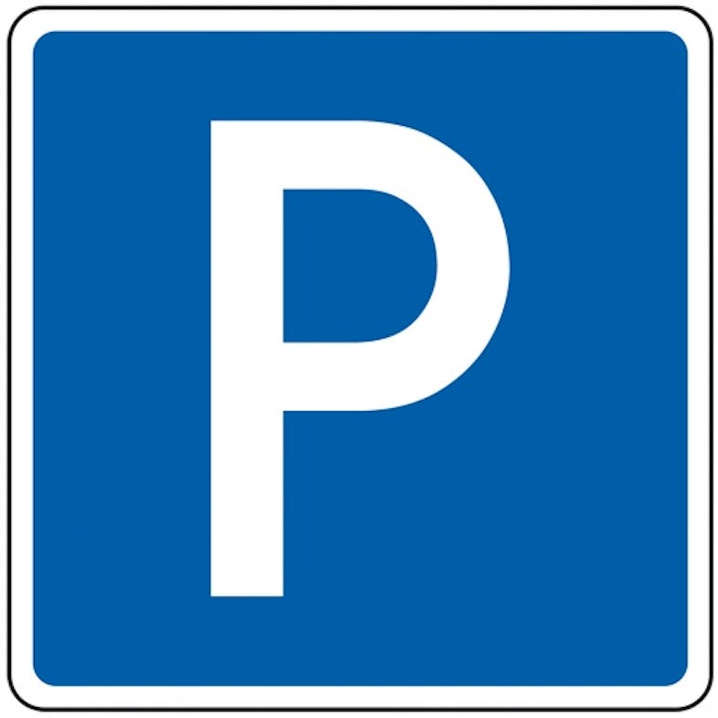 Parkplatzschild Nur für Kunden, spitze Ecken, Kunststoff, 250x400mm