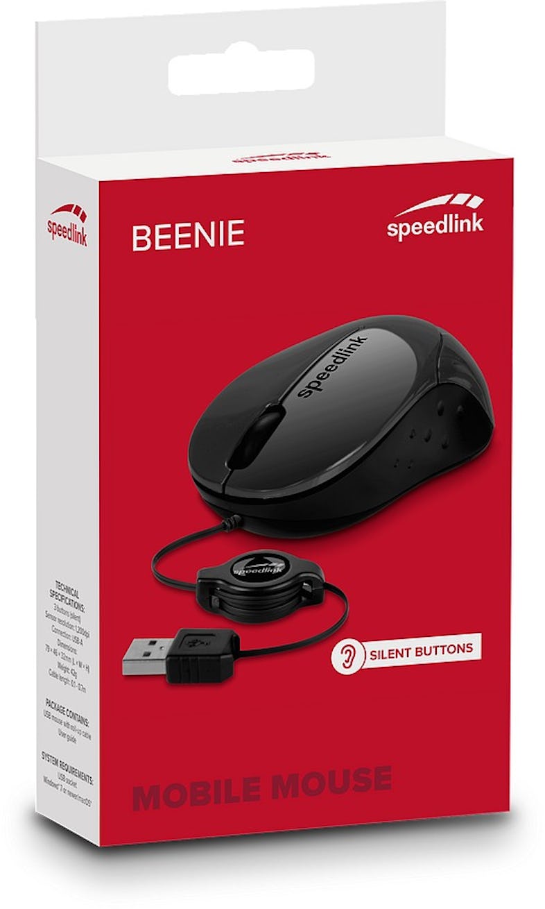 Mobile BEENIE METRO Marktplatz black Mouse Wired - | USB,