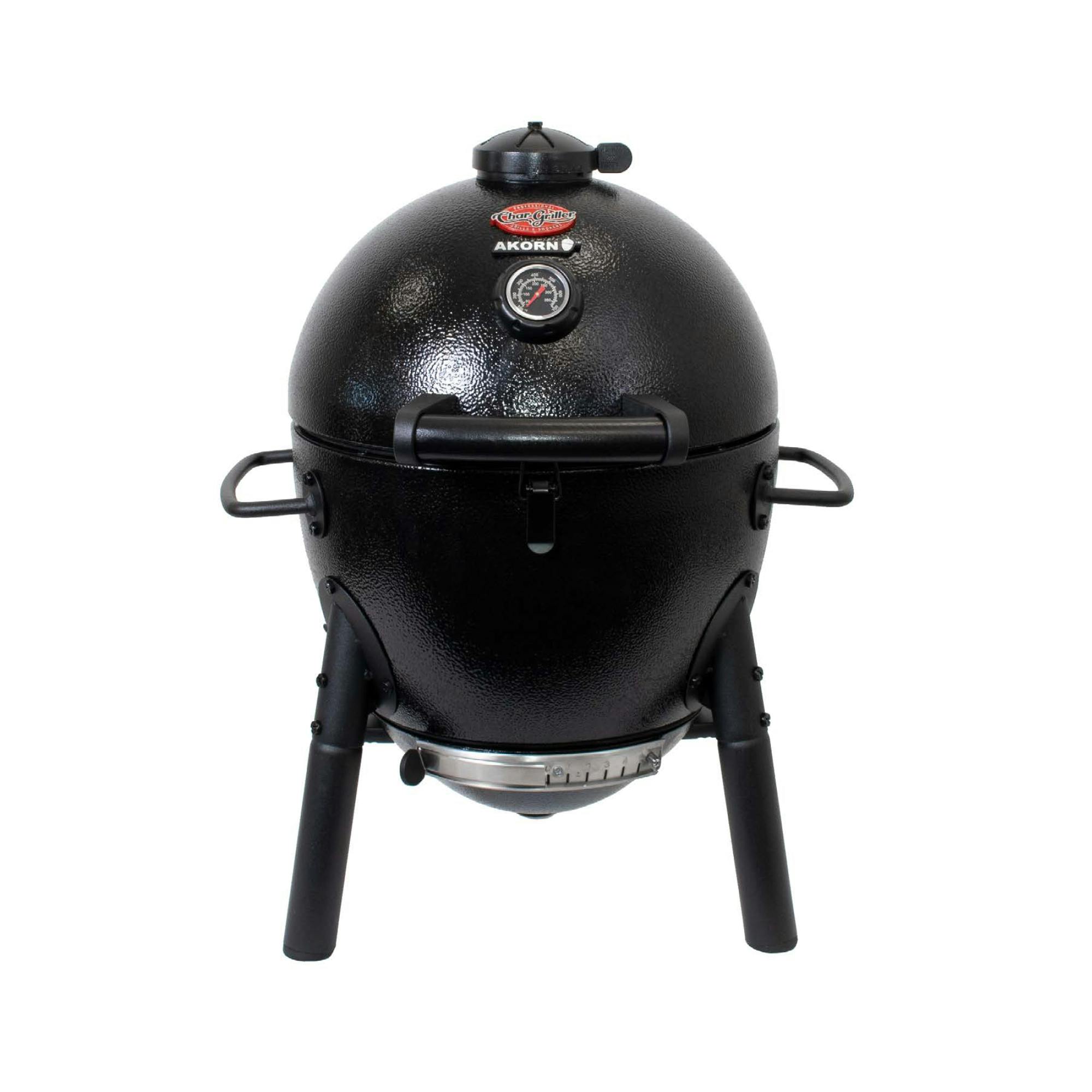 Chargriller® Akorn® Jr. Kamado Grill & Roker Makro