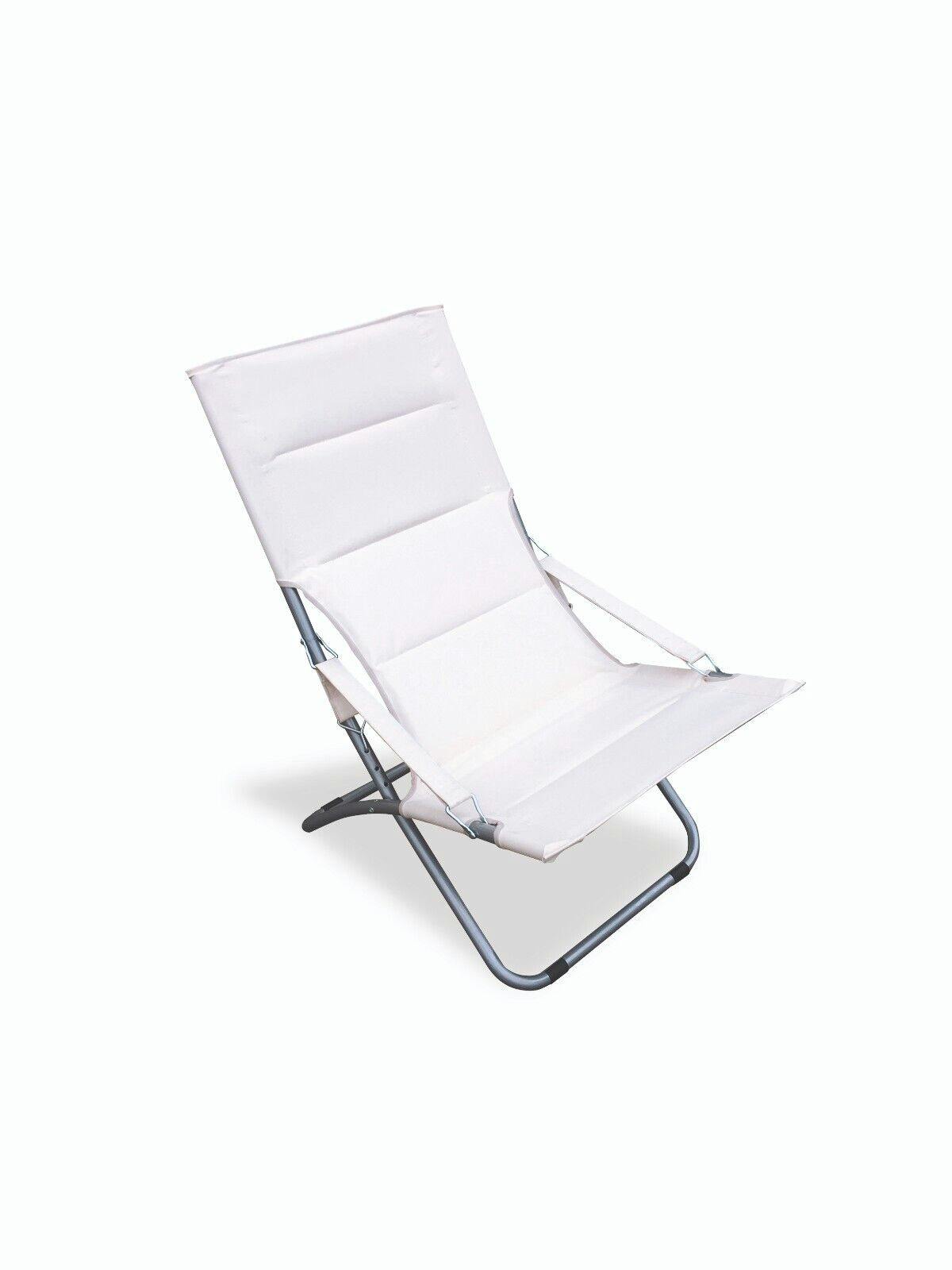 Garden Friend Sdraio Capri struttura in acciaio copertura in