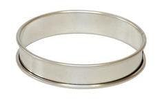 Emporte Piece Patisserie Lacor 68612 Emporte-Piu00e8ces Cercle U00e0 Tarte Rond 12 X 6 Cm 18 / 10, Argent Cercle A Tarte