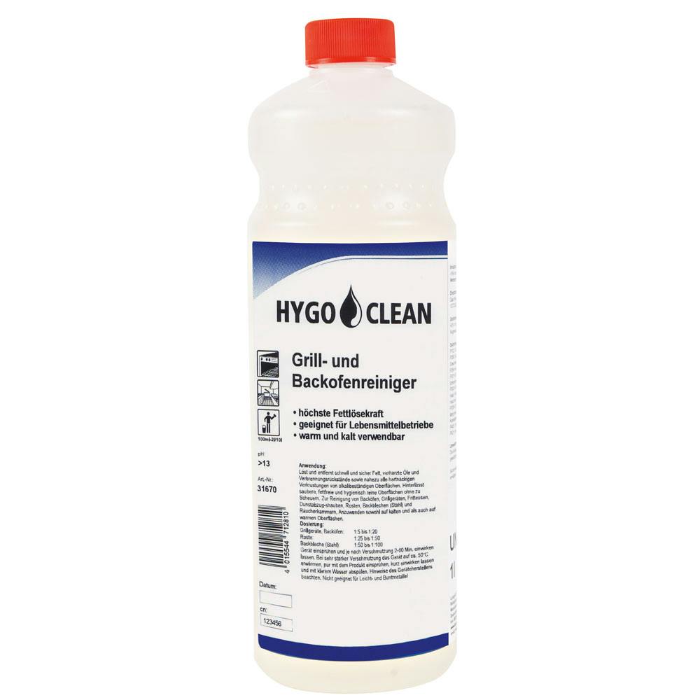 5x Grill und Backofenreiniger 1 Liter Grillreiniger METRO