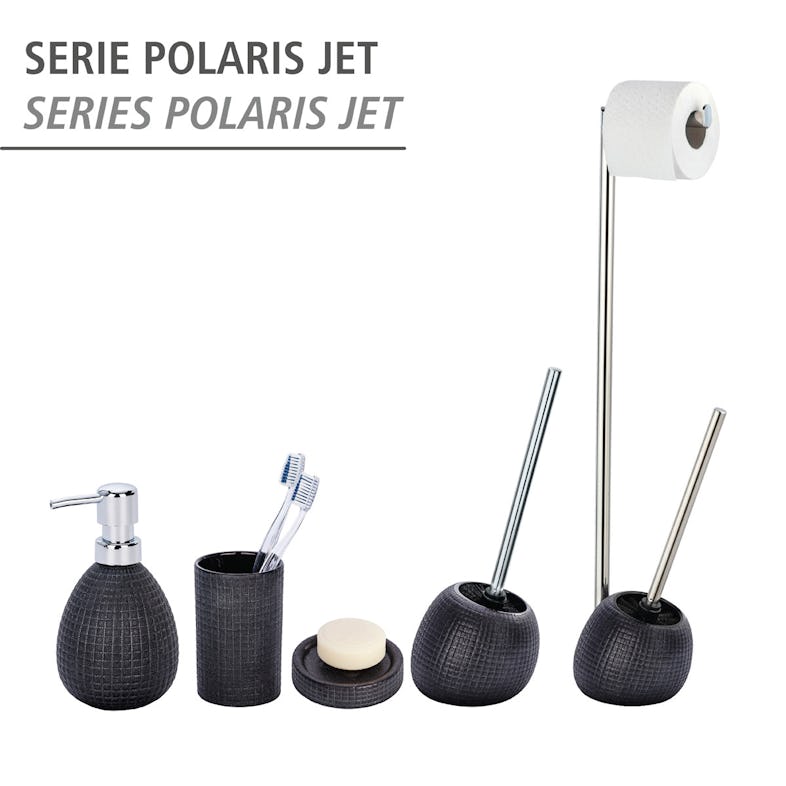 Marktplatz Polaris WENKO WC-Garnitur | METRO Jet Anthrazit