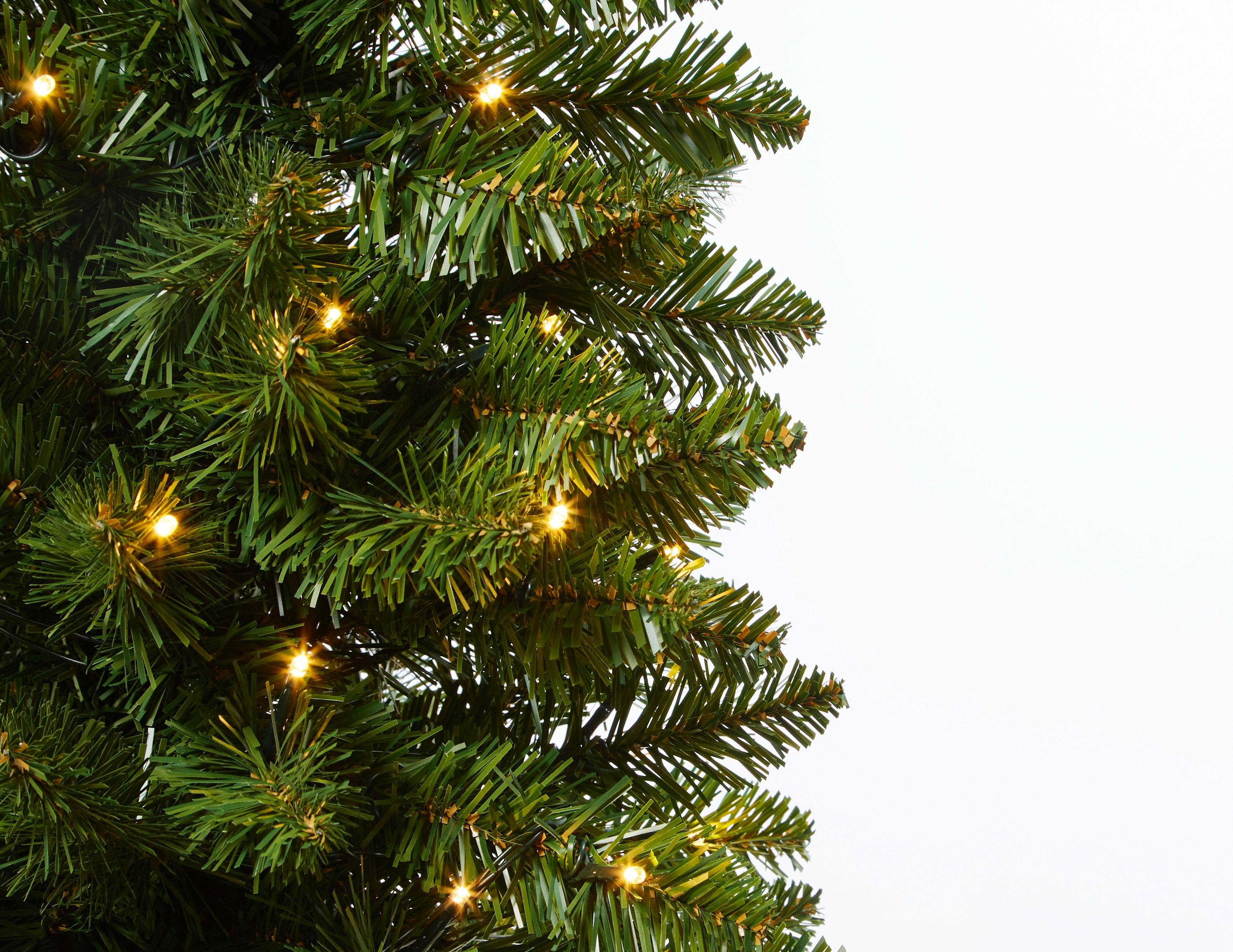 Tarrington House Árbol de Navidad Slim, ø 65 x 180 cm, 200 LED, 3.6 W, con  soporte, ahorra espacio | MAKRO Marketplace