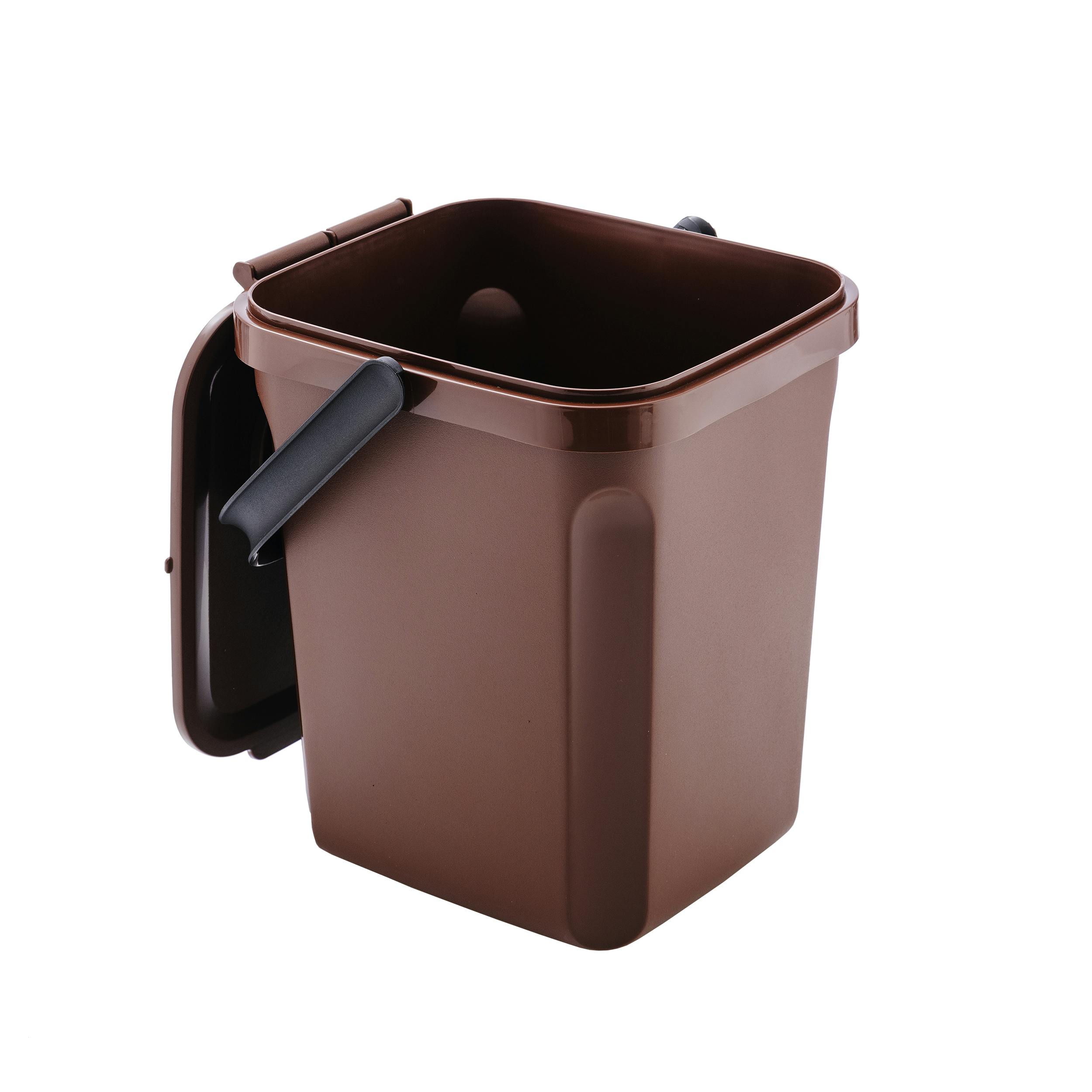 Cubo de basura metalizado de 40 litros - – Garden Seeds Market