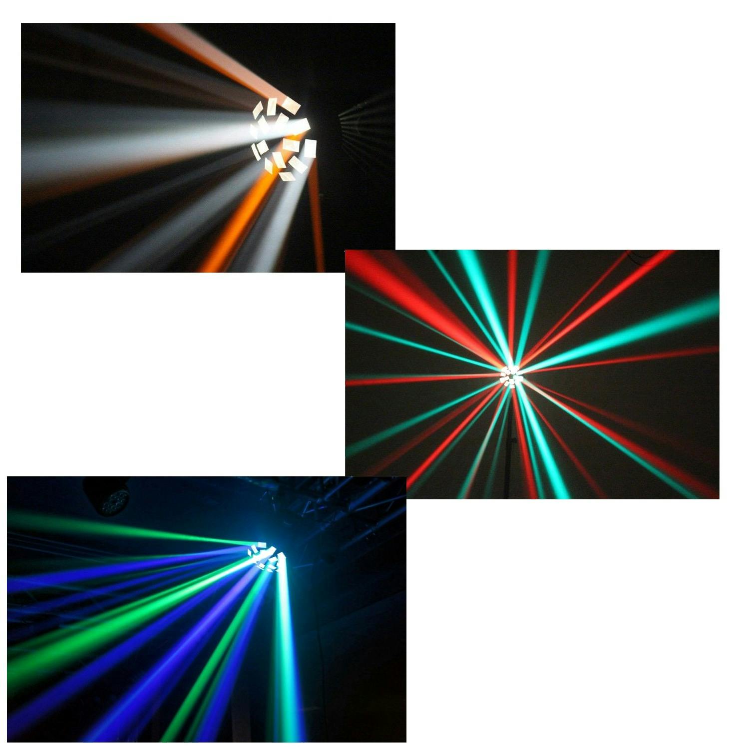 Pur Light - Jeu de lumière 3en1 effet ASTRO-LASER-WASH à LED RGB +