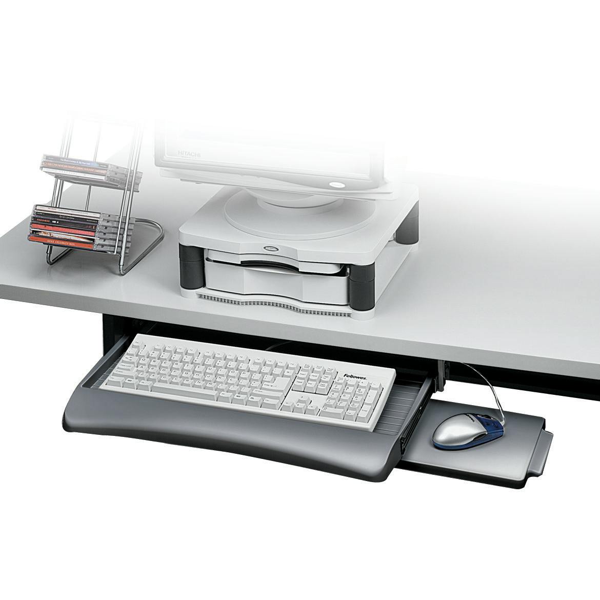 Bandeja para teclado bajo mesa Deluxe Office Suites