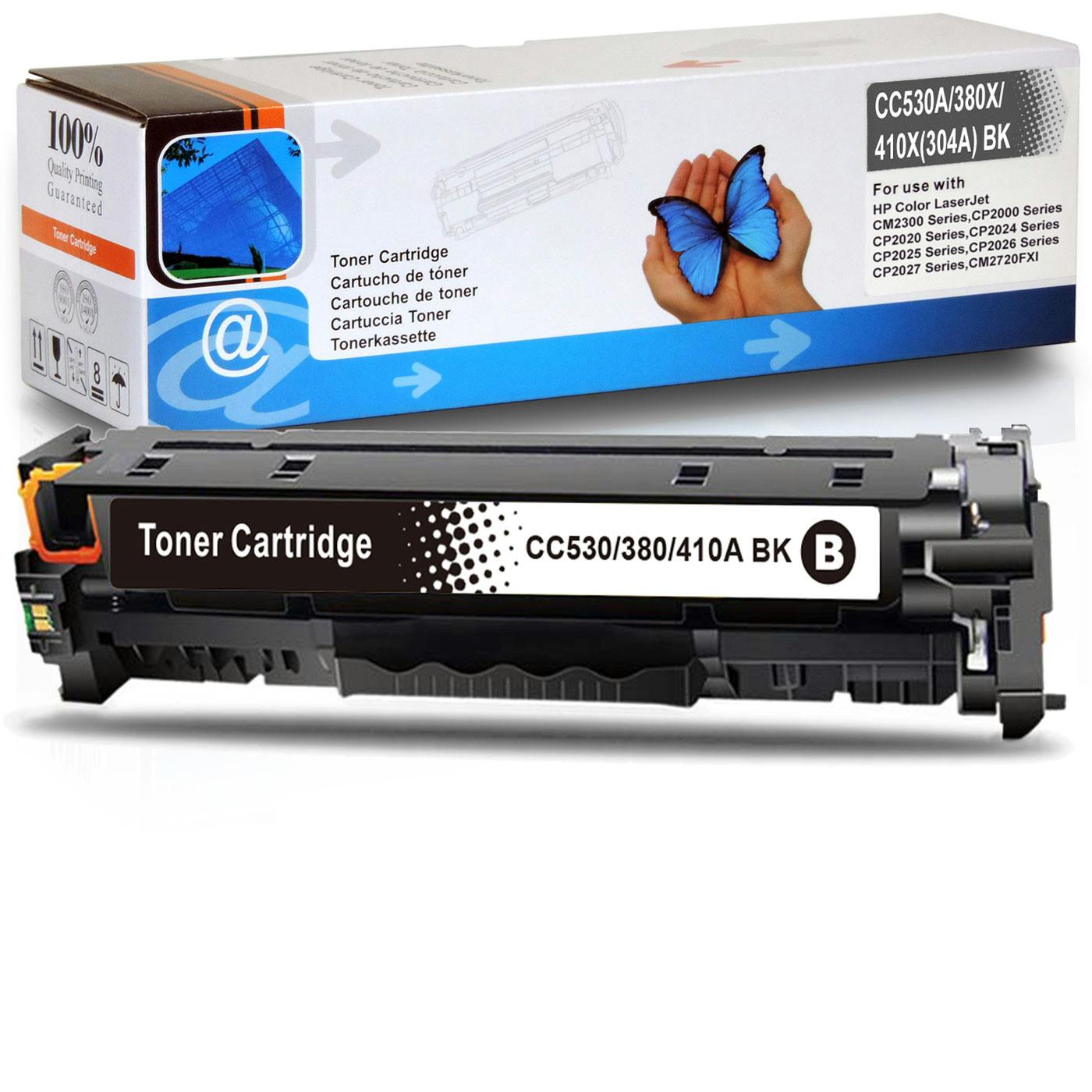 Gigao Toner Für Hp Color Laserjet Cm2320wi Mfp Tonerkassette Schwarz 4400 Seiten Kompatibel Hp 