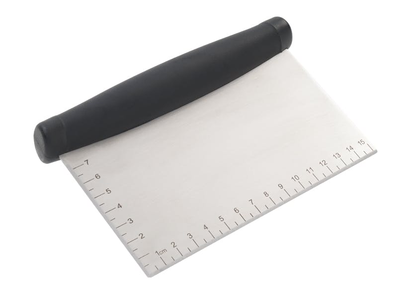 COM-FOUR® Spatule à Pâte - Coupe-pâte En Acier Inoxydable - Coupe