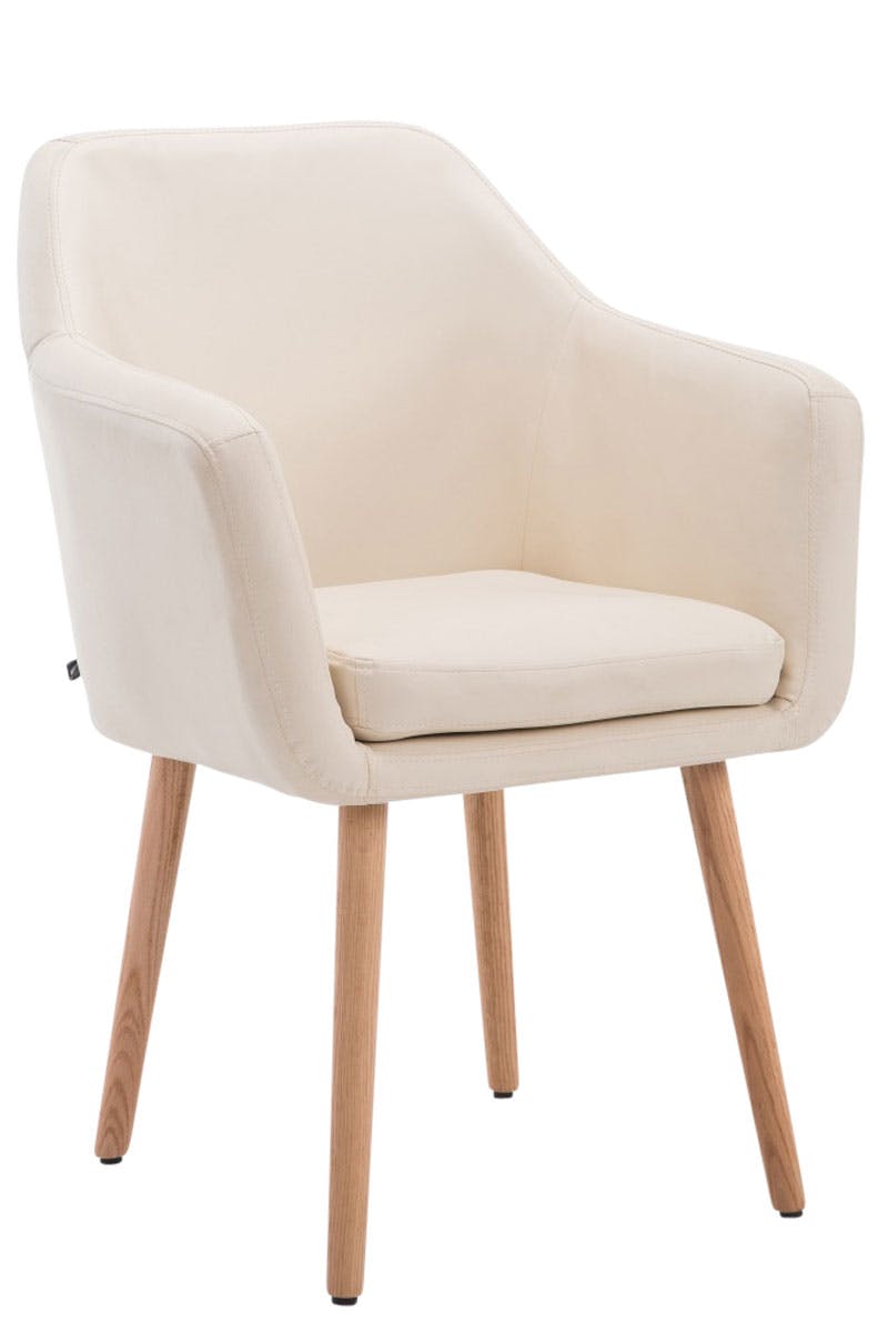 Besucherstuhl Utrecht Kunstleder natura creme | METRO Marktplatz