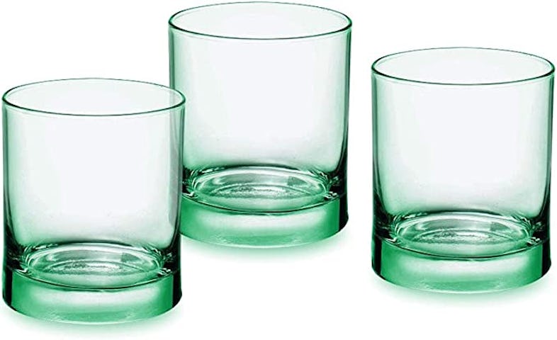 Bormioli Rocco Capri - Juego de 6 vasos de agua, 6 unidades (paquete de 1),  color morado