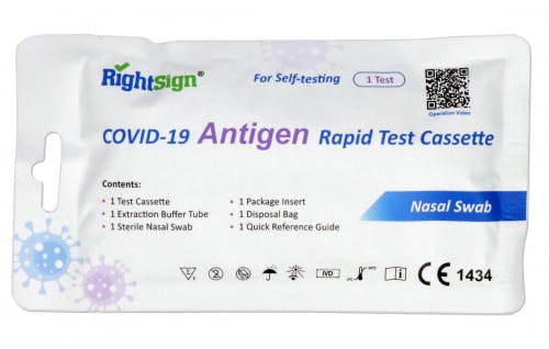 20 X Schnelltest RightSign (ExactSign) 1er Laien Antigen BfArM Corona ...