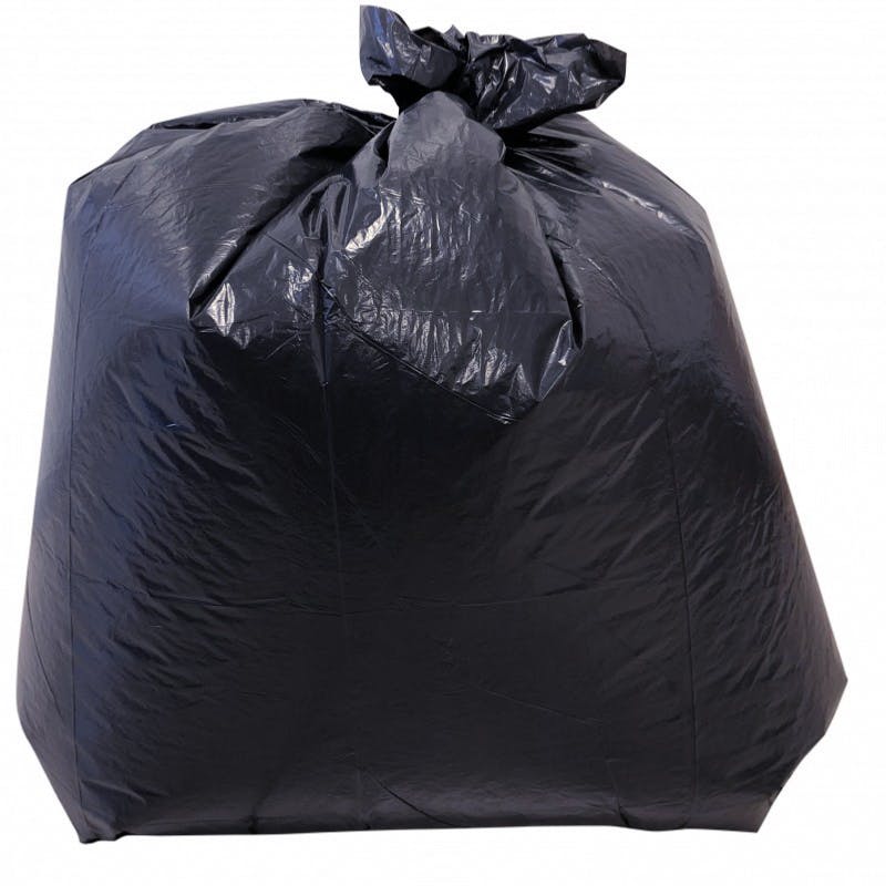 Carton de 100 Sacs poubelle avec lien coulissant (100L