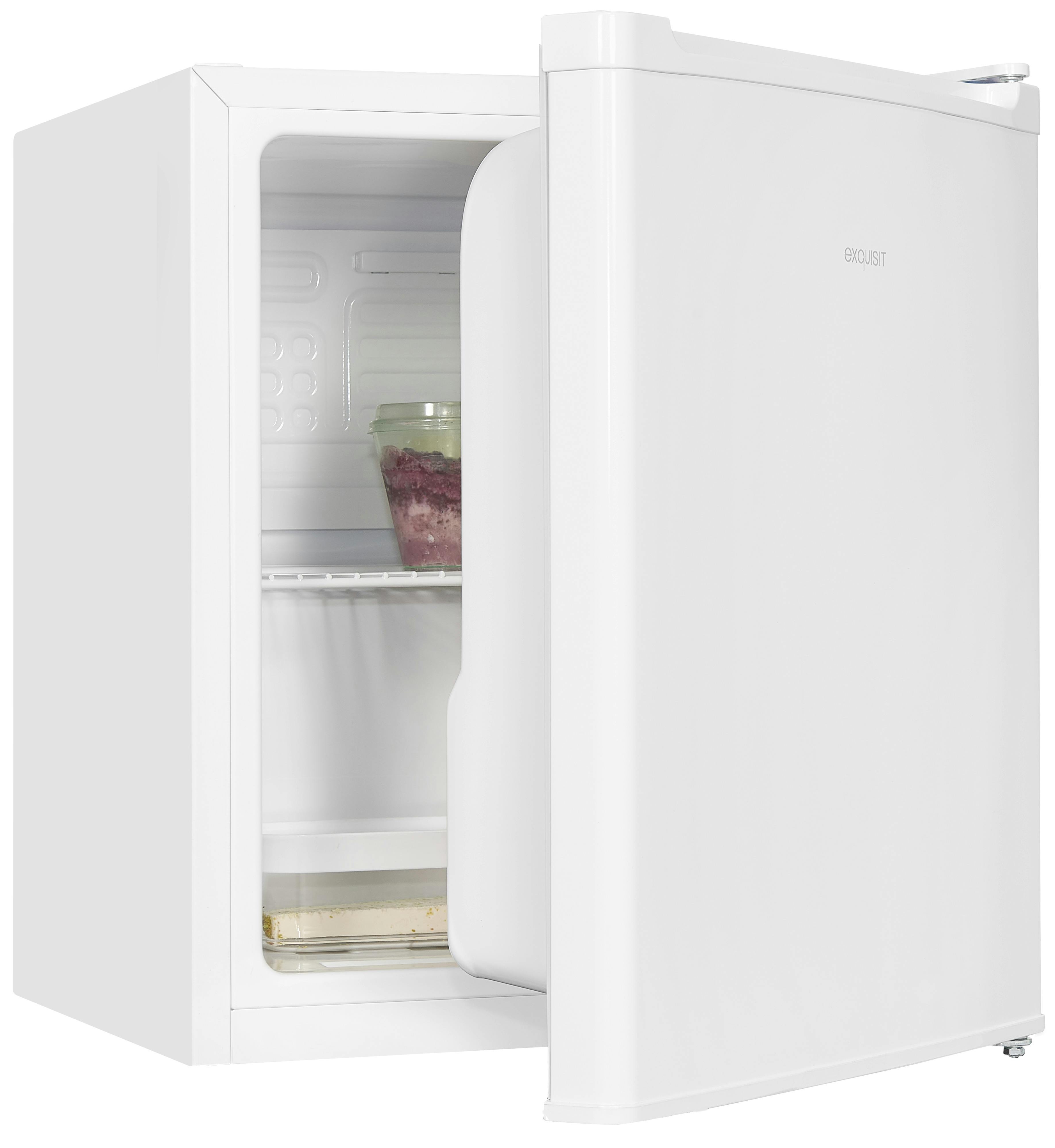 Exquisit Mini Kühlschrank KB505-V-040E weiss