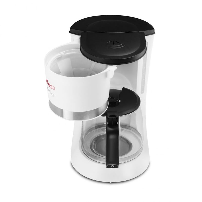 Cafetera de goteo para 6 tazas de café con filtro permanente y válvula  antigoteo Capriccio Ufesa