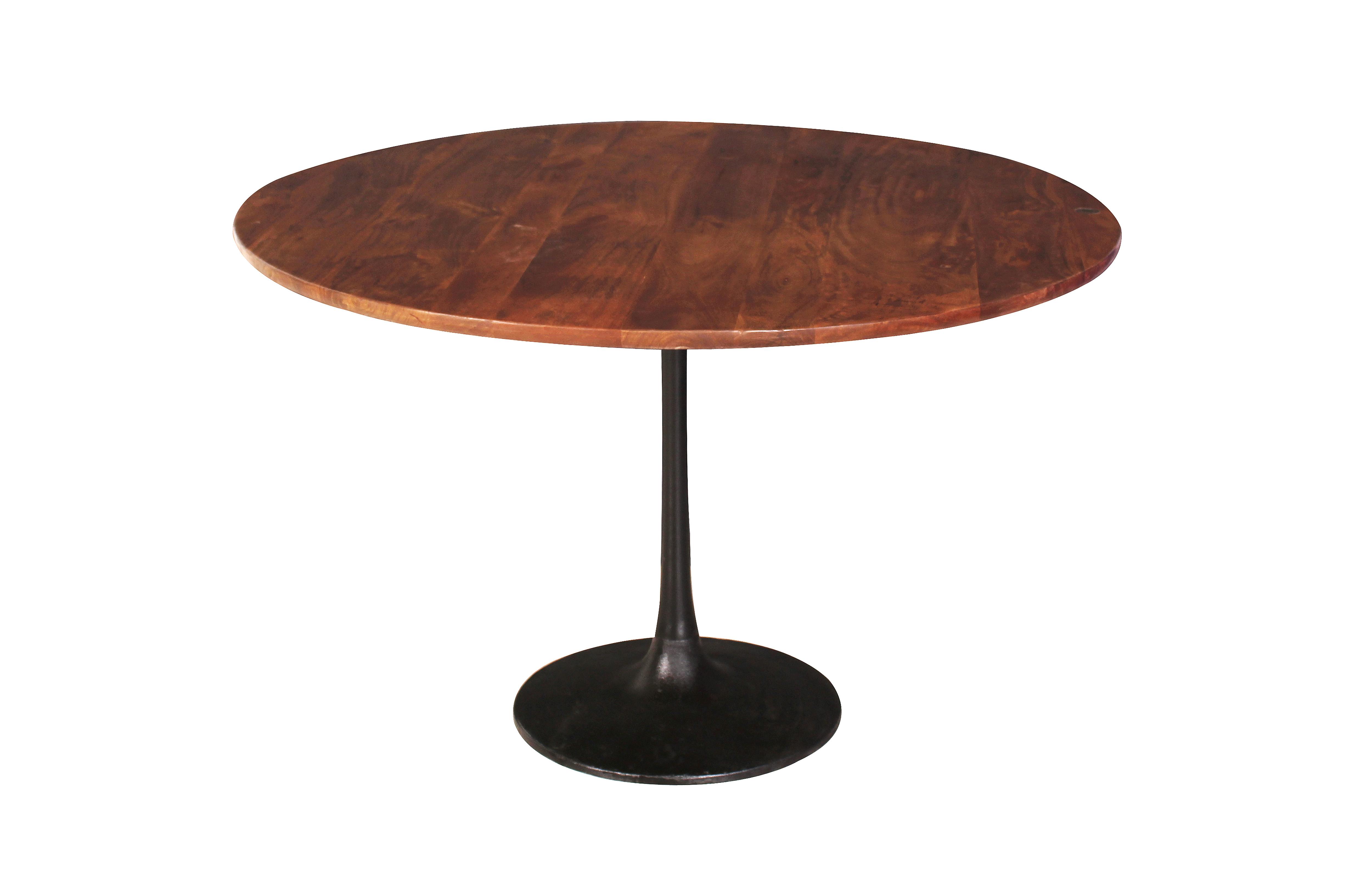 SIT Möbel Tom Tailor tafel | rond | metalen frame, zwart | B 120 x D 120 x  H 76 cm | 12822-01 | Serie TOM TAILOR | MAKRO Webshop