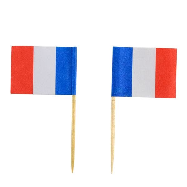 Frankreich Deko Set blau weiß rot Party Dekoration Partyset