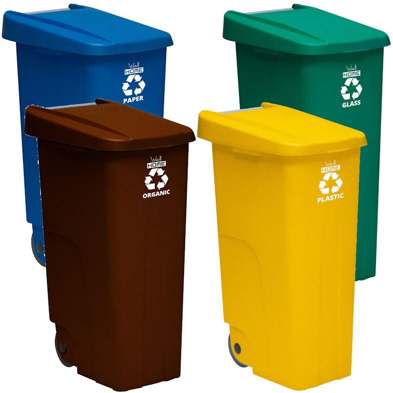 Todo sobre los cubos de basura reciclaje
