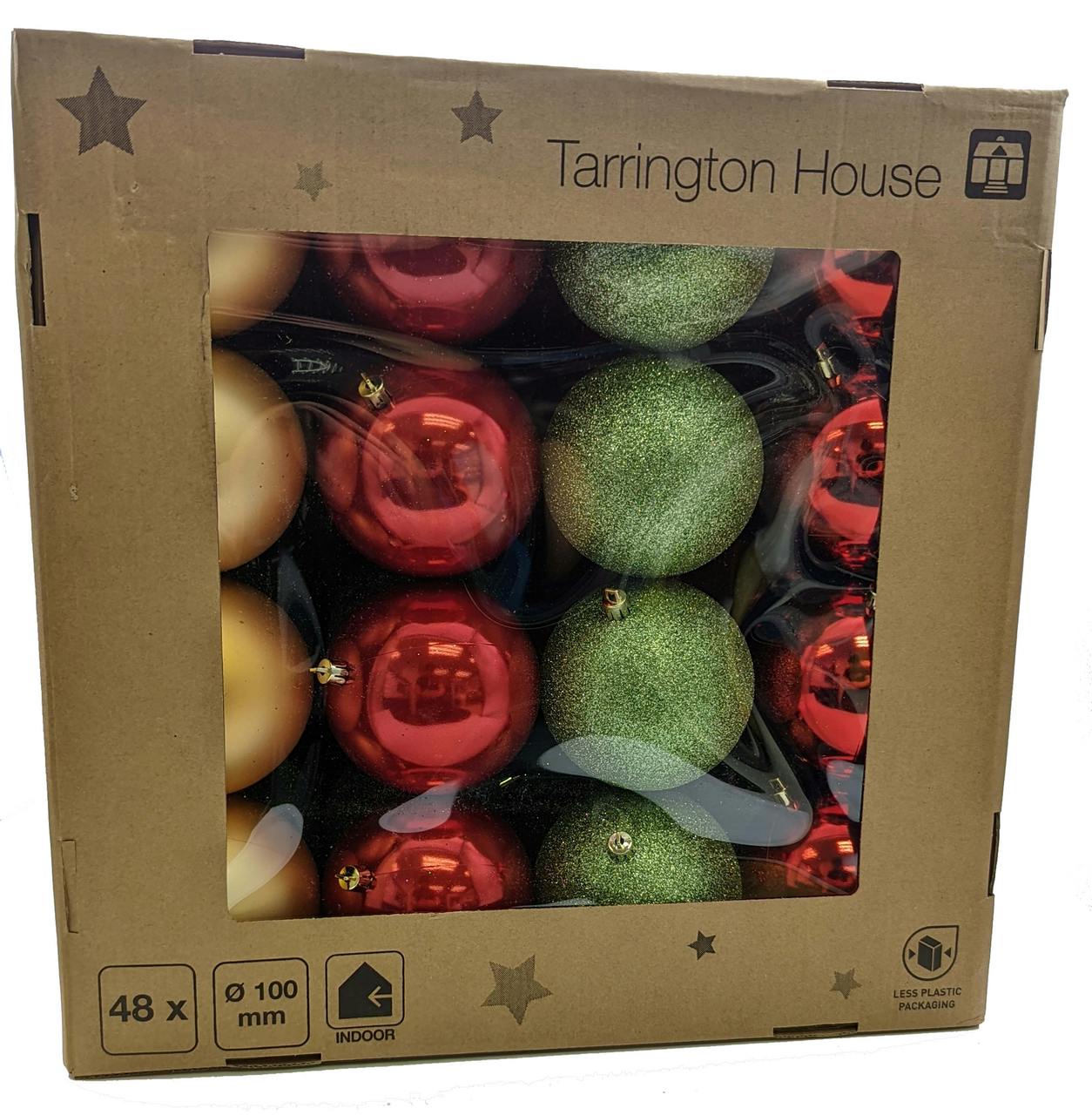 Tarrington House Kugeln Coming Home, Kunststoff, Ø 10 cm, glänzend