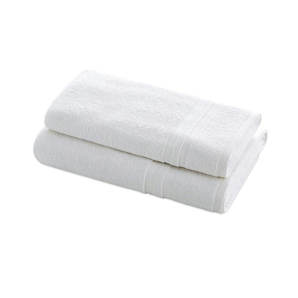 Toalla spa lavabo blanca 50x100 100% algodón - Pharmasophie