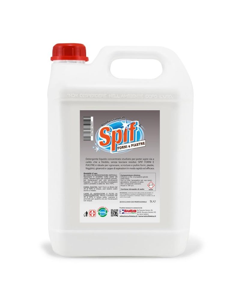 Spif Detergente Forni E Piastre 5 LT - Prodotto Professionale