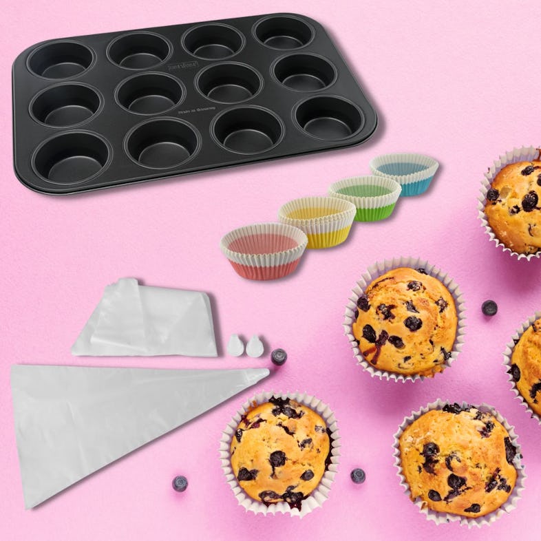 Moule à Muffin et Cupcake Silicone - Moules à Muffin Baba et