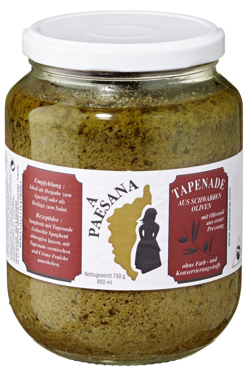 A Paesana Tapenade Aus Schwarzen Oliven (850 g) | METRO