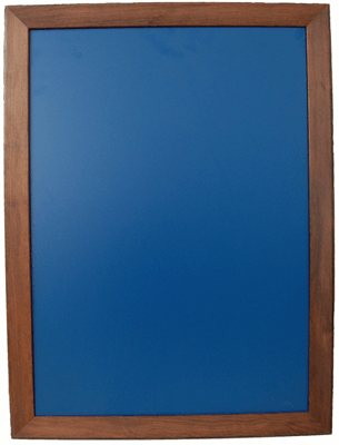 Kreidetafel 80x60cm Mit Holzrahmen Rahmen Braun Tafel Blau Metro Marktplatz