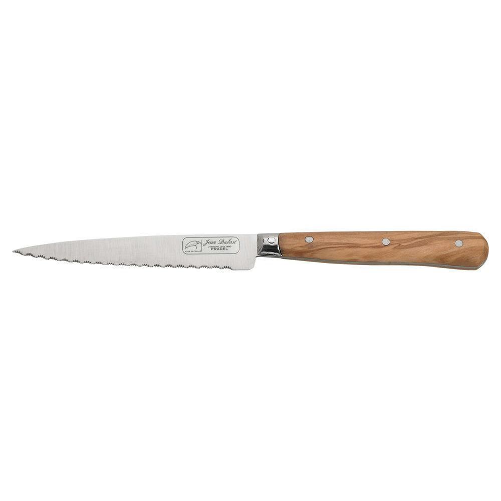 JEAN DUBOST couteau à steak 1920 marron 10.5 cm