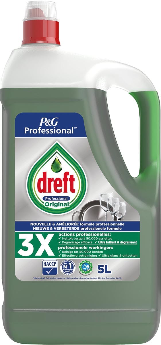 Dreft handafwasmiddel Fairy, flacon van 5 liter | MAKRO Webshop