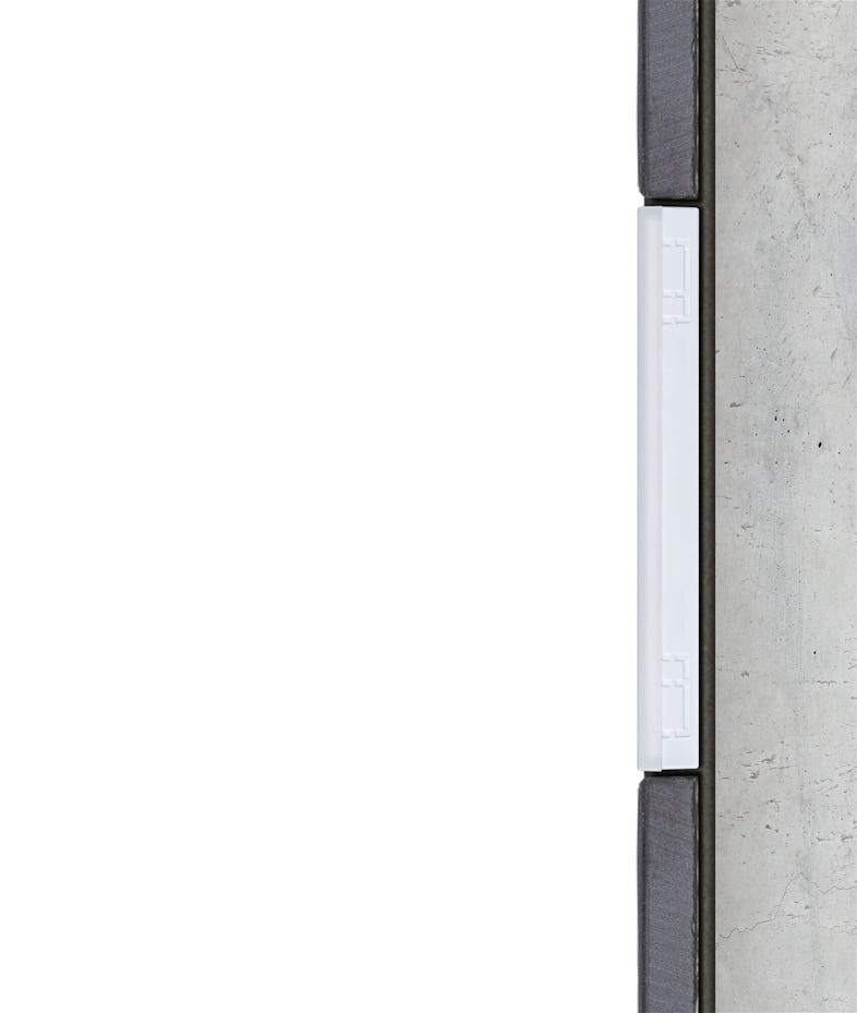 Paulmann LumiTiles LED Fliesen Square 5er-Set IP44 100x10mm 5x20lm 230/12V  5x0,8W 2700K Weiß Kunststoff Aluminium 78402 | METRO Marktplatz