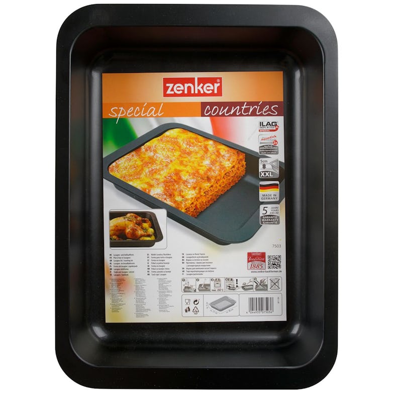 Plat à lasagnes avec charnière 33x22,5cm zenker deluxe - RETIF