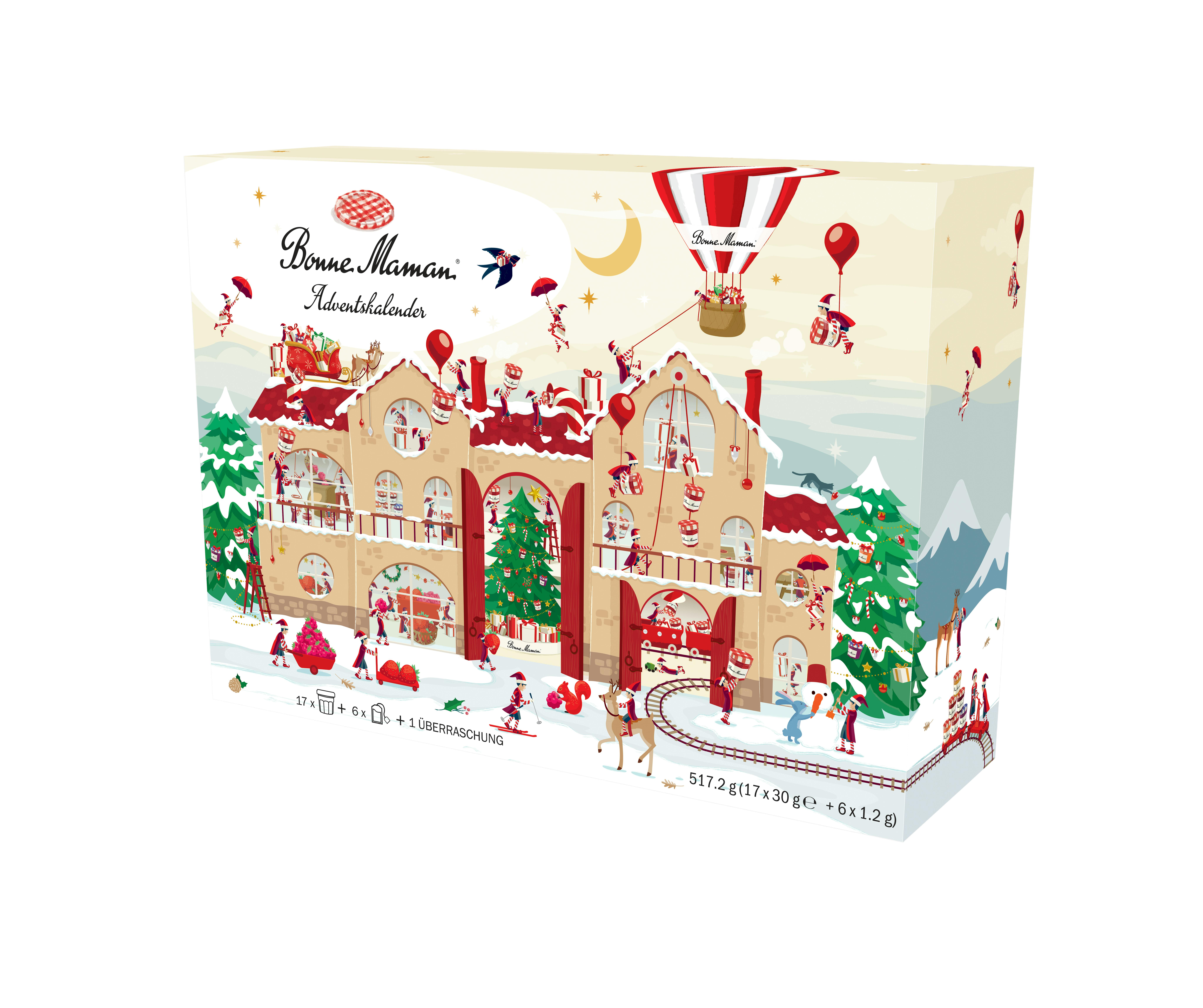 Bonne Maman Adventskalender Konfitüre & Tee METRO Marktplatz
