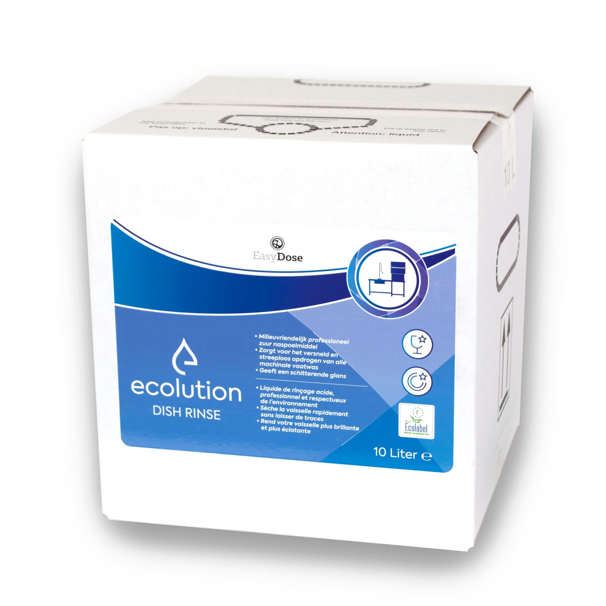 Ecolution Dish Rinse ecolabel BIB 10 liter MAKRO