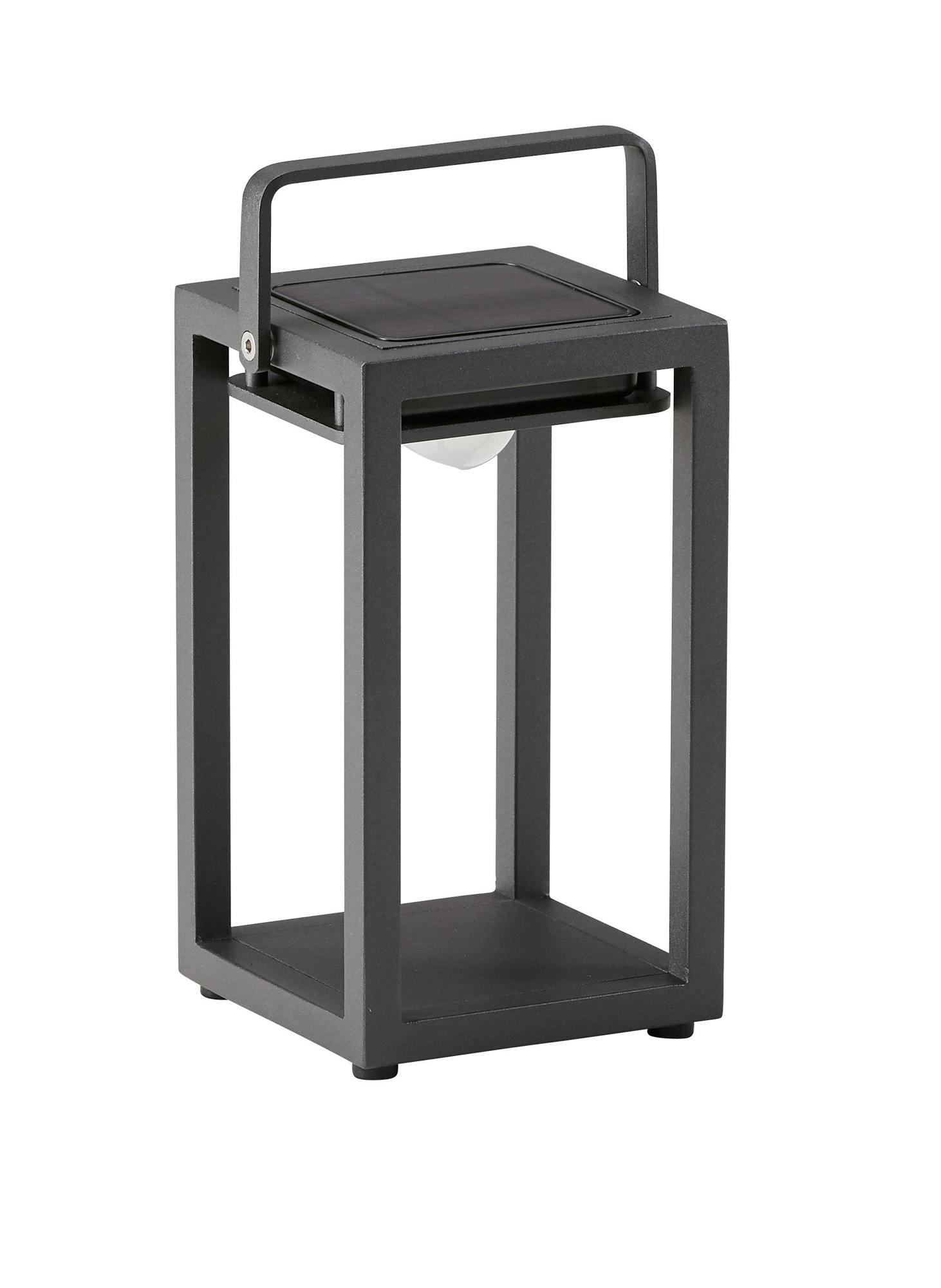 BEST-Light Solarleuchte Alu 15x14x28cm anthrazit 69200050 | METRO