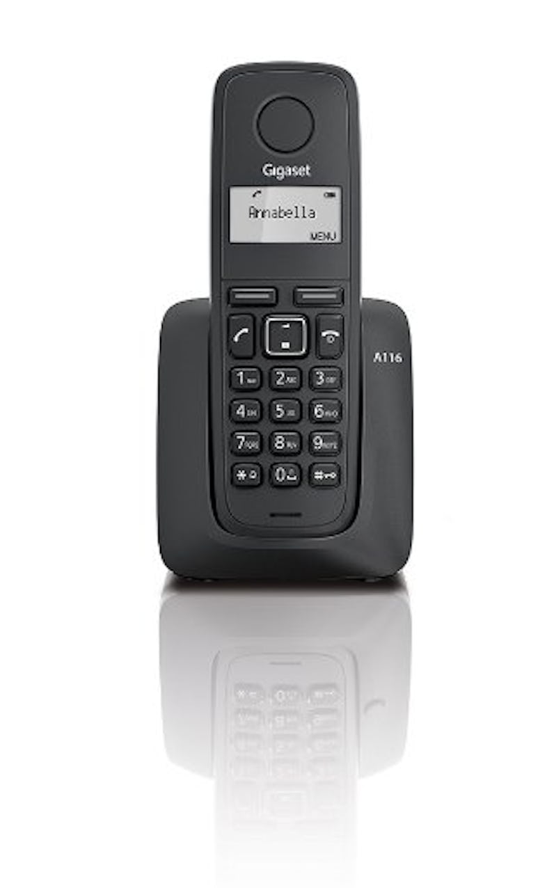Gigaset E290A Teléfono Inalámbrico Duo Negro