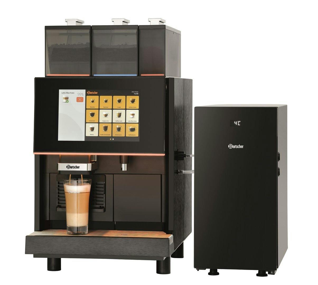 Hotel de doble uso en la oficina de depósito de granos de café automática  máquina - China Máquina de café y Cafetera Espresso automática máquina de  café precio