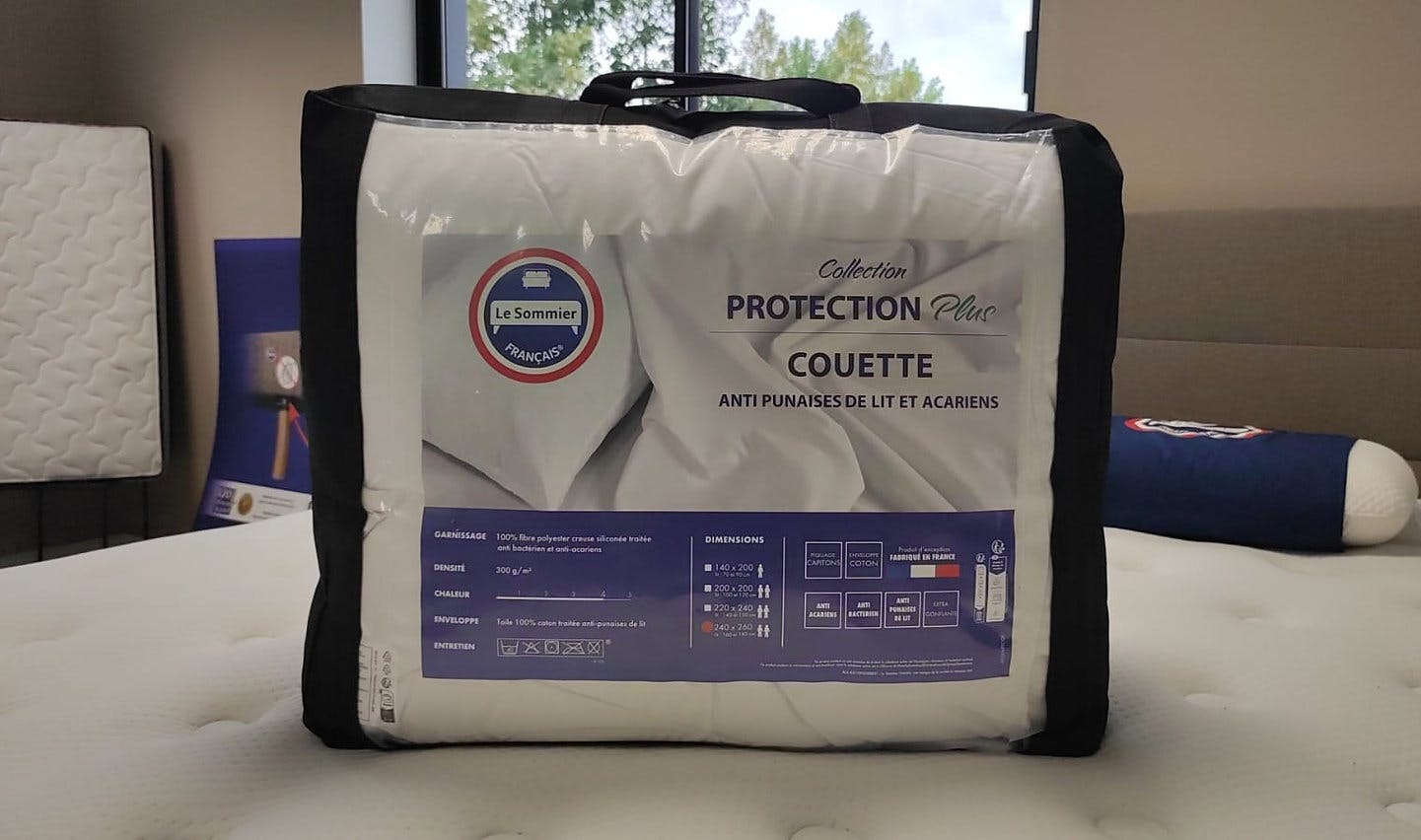 Couette Protection Active Anti-acariens LEGERE 240x260 cm - DODO