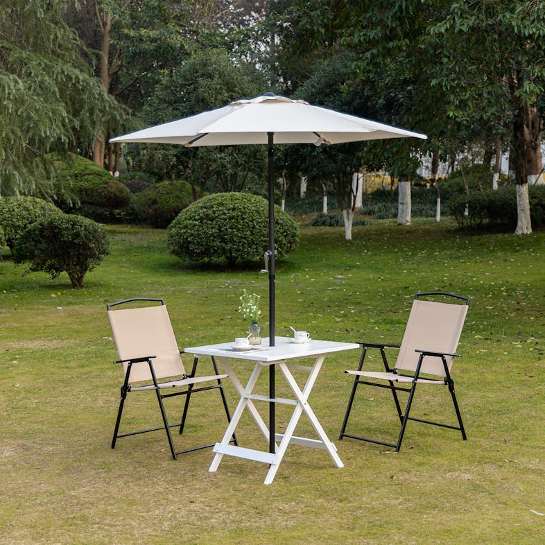 Mesas auxiliares al aire libre, mesas auxiliares al aire libre, mesa  plegable para balcón, mesa de jardín ajustable para patio, mesa de comedor  para