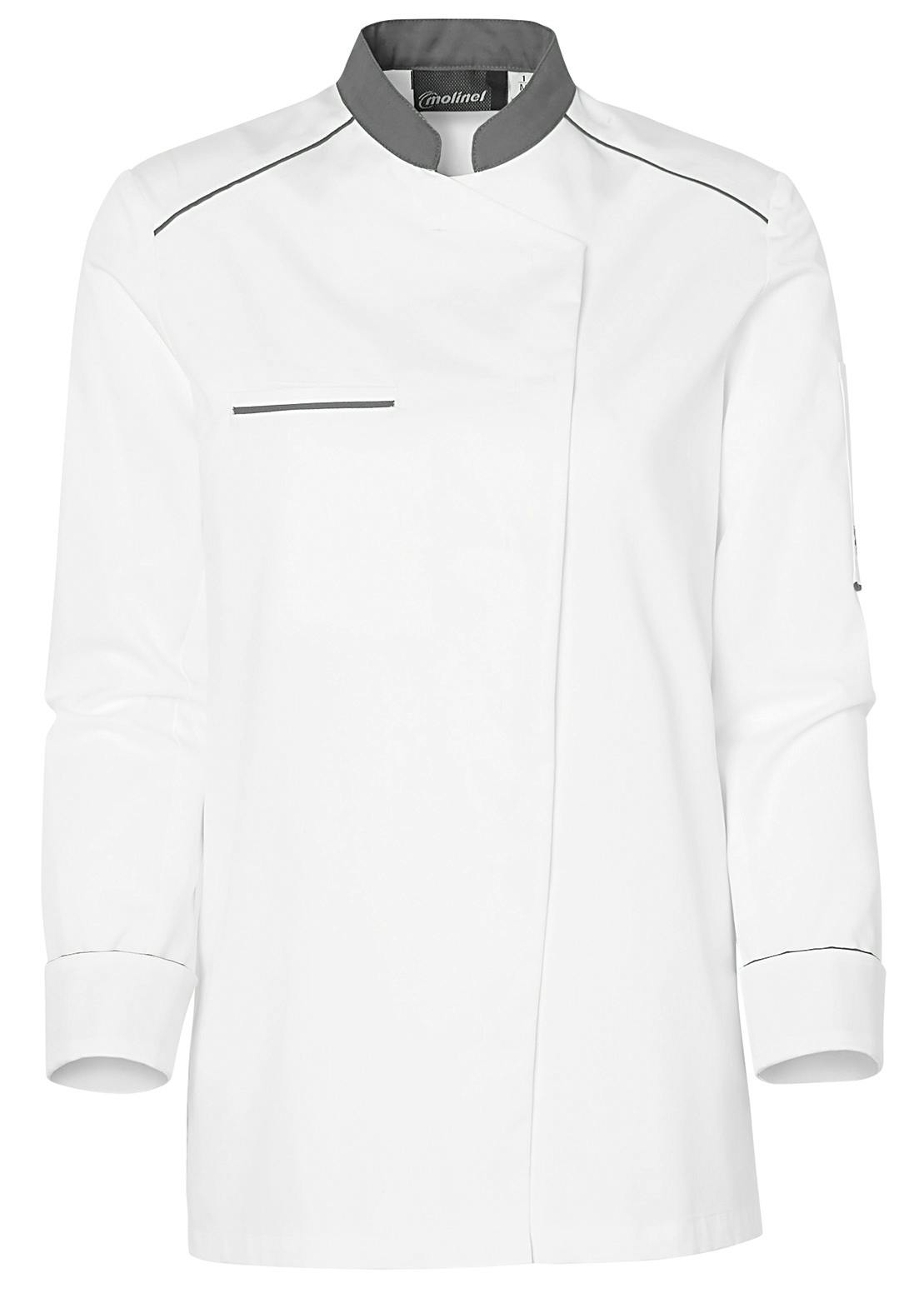 Molinel veste f. ml neospirit blanc/gris t4 METRO