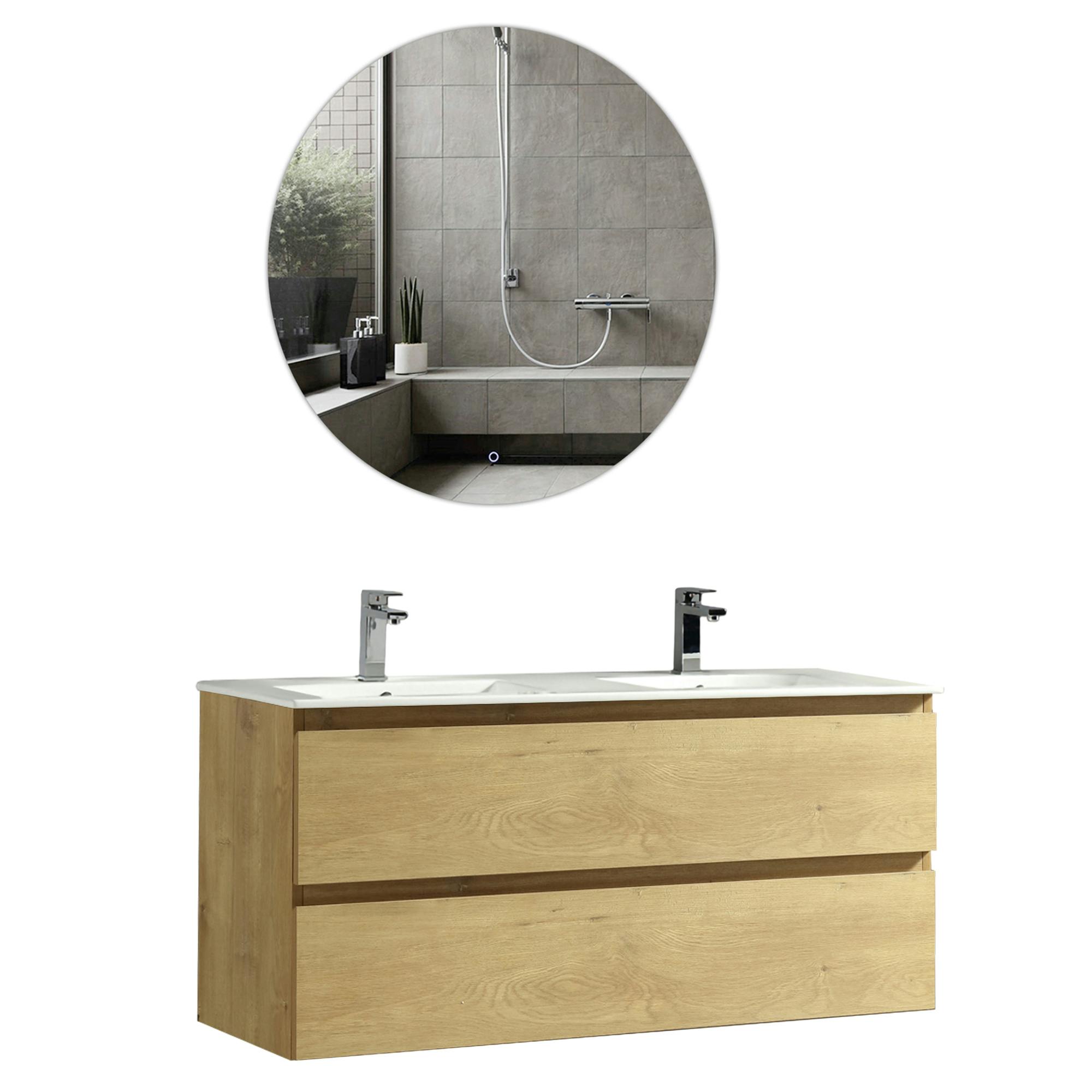 Das Badezimmermöbel Set mit Doppelwaschbecken: Die perfekte Symbiose aus Eleganz und Praktikabilität