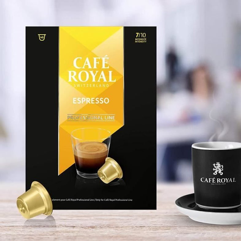 Café en Capsule Espresso x 48 pour machine Café Royal Pro