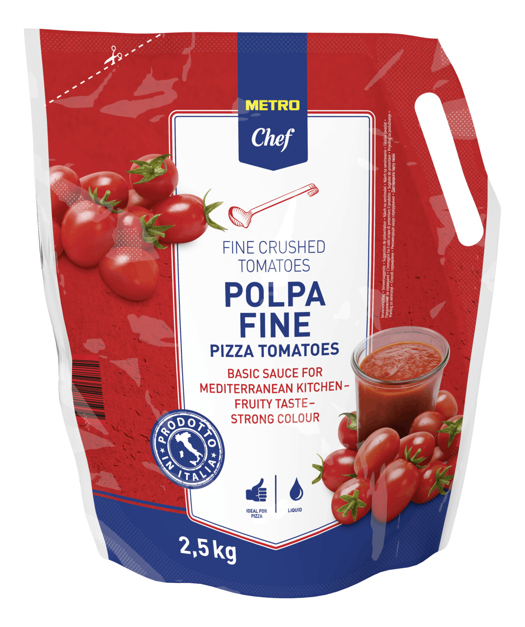 METRO Chef Pizza Tomaten Fein (2,5 kg) | METRO