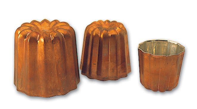 Moule à cannelé de Bordeaux en cuivre Ø 5.5 cm - Matfer-Bourgeat