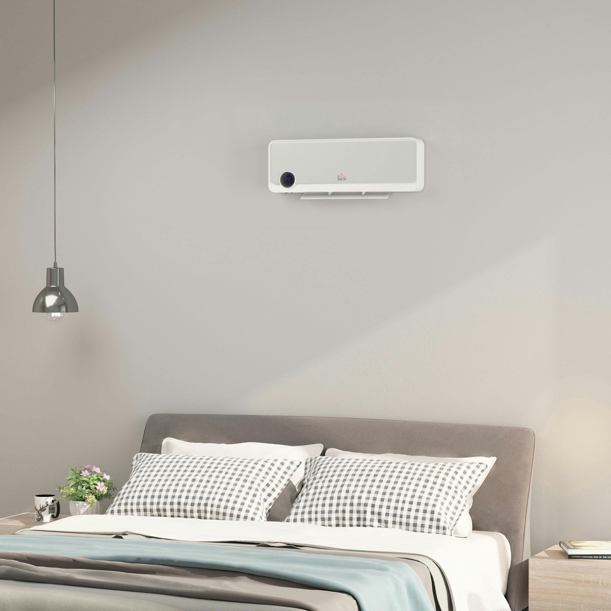  El calefactor Com-Pak para pared con termostato más popular de  1000 W, 120 V, color blanco, por Cadet : Hogar y Cocina