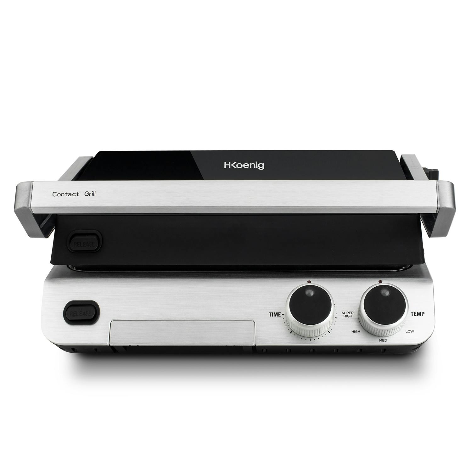 H.Koenig Kontaktgrill GR70 Tischgrill Panini Maker Sandwich Maker