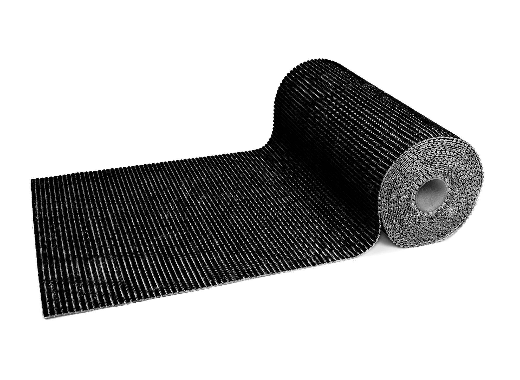 Anti-Rutsch-Matte Weichschaummatte schwarz 65 cm breit