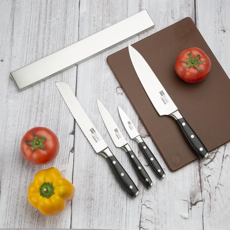 Barre Aimantée Inox pour Maintien des Couteaux 45 cm - Cuisine  Professionnelle