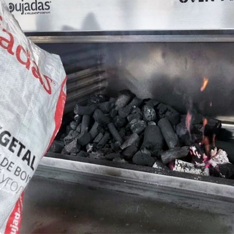Carbón vegetal barbacoa MARABÚ Premium especial restaurante y hostelería -  20 Kg (2 sacos x 10 Kg)